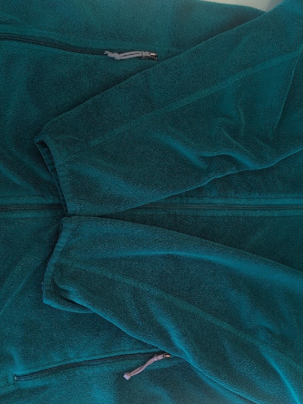 Mountain Hardwear Turquoise /Teal Full-Zip Hooded Fleece Jacket - Picture 8 of 13